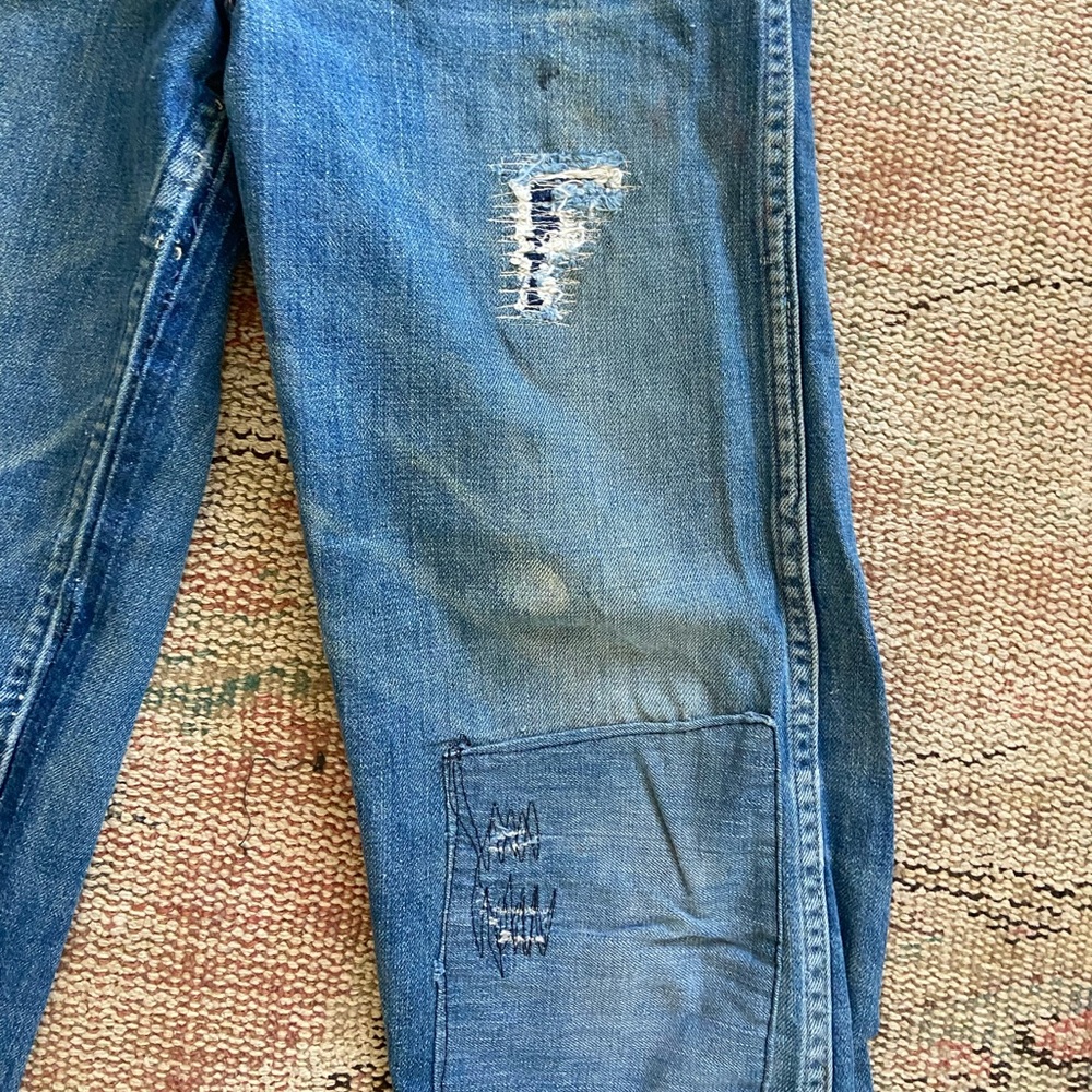 Vintage patchwork jeans - Picture 3 of 3